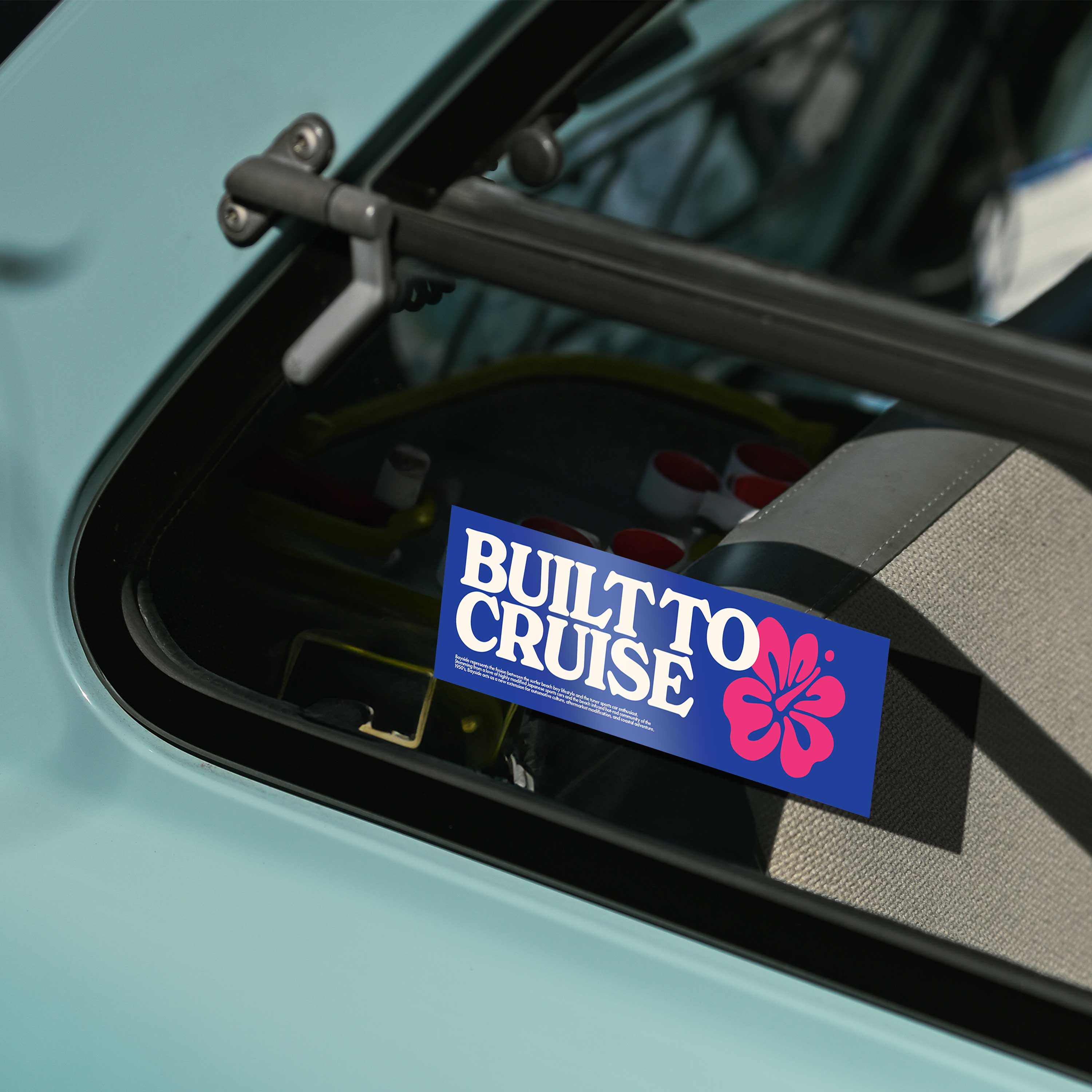 Built to Cruise Sticker