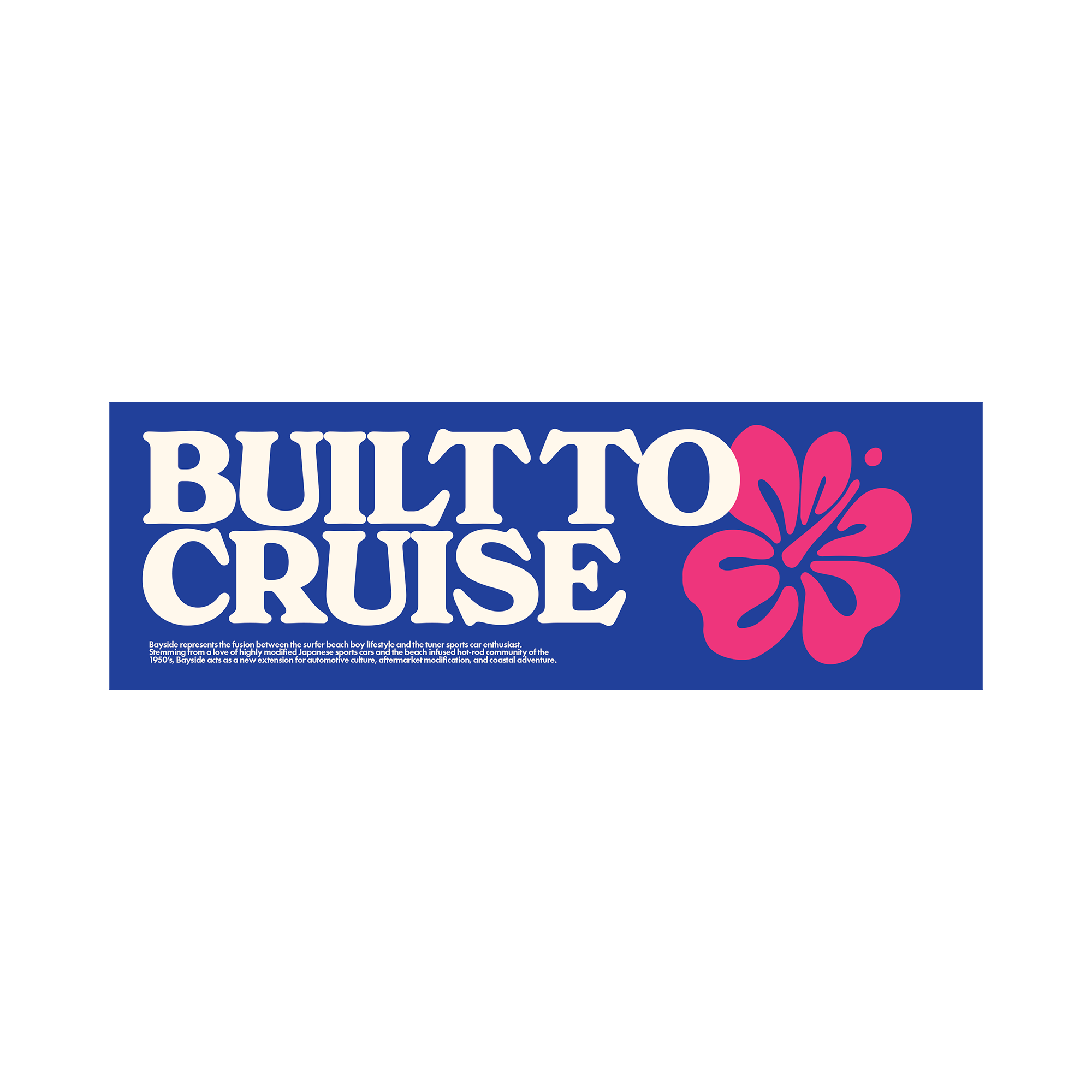 Built to Cruise Sticker