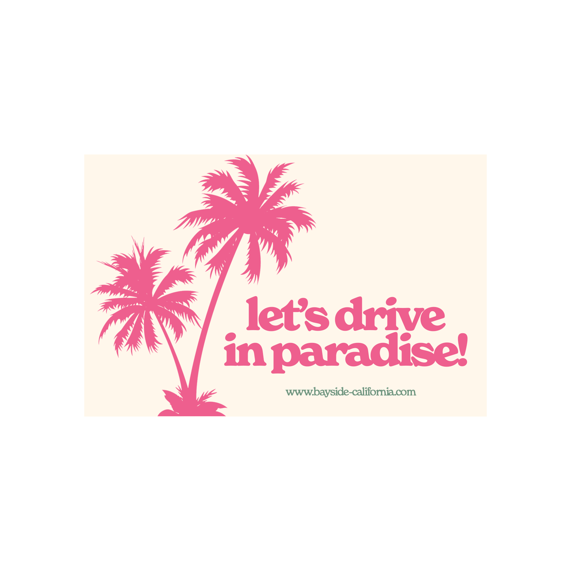 Paradise Palms Sticker
