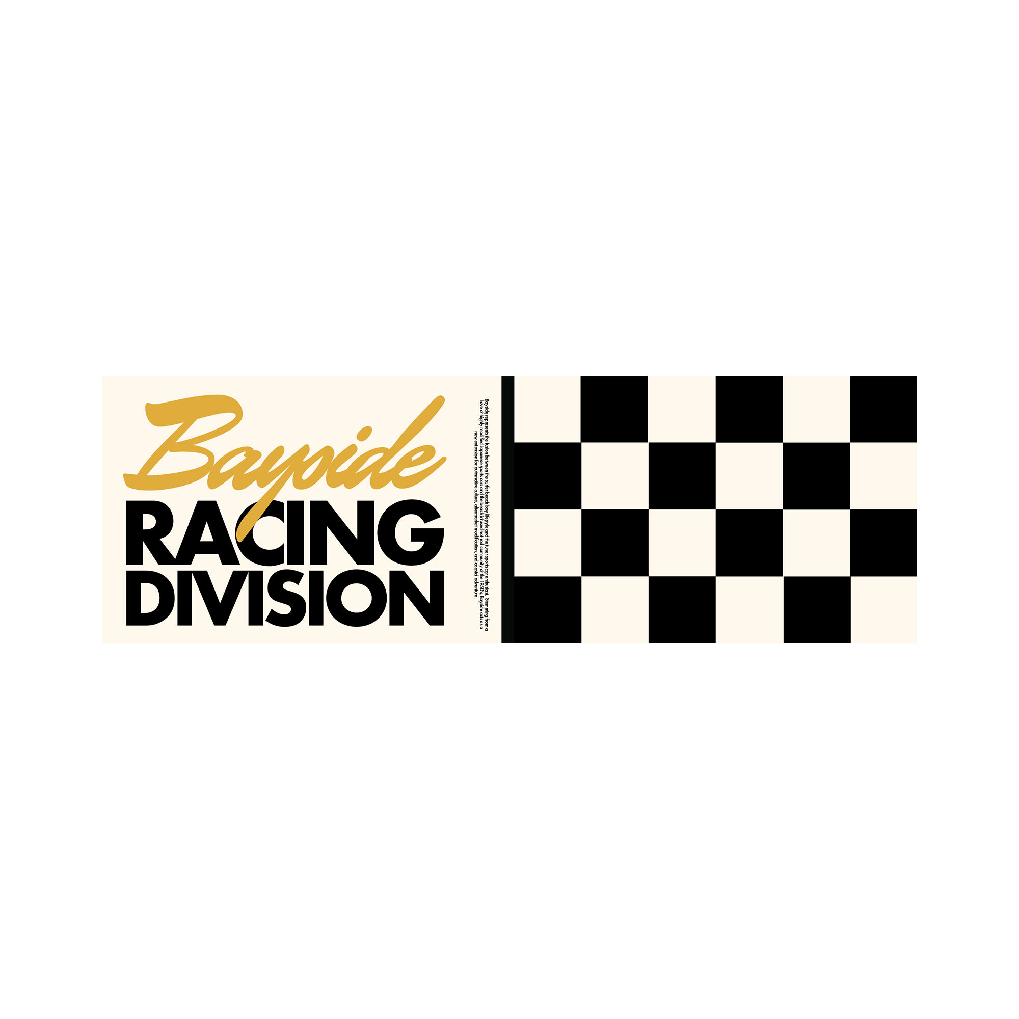 Bayside Racing Division Sticker