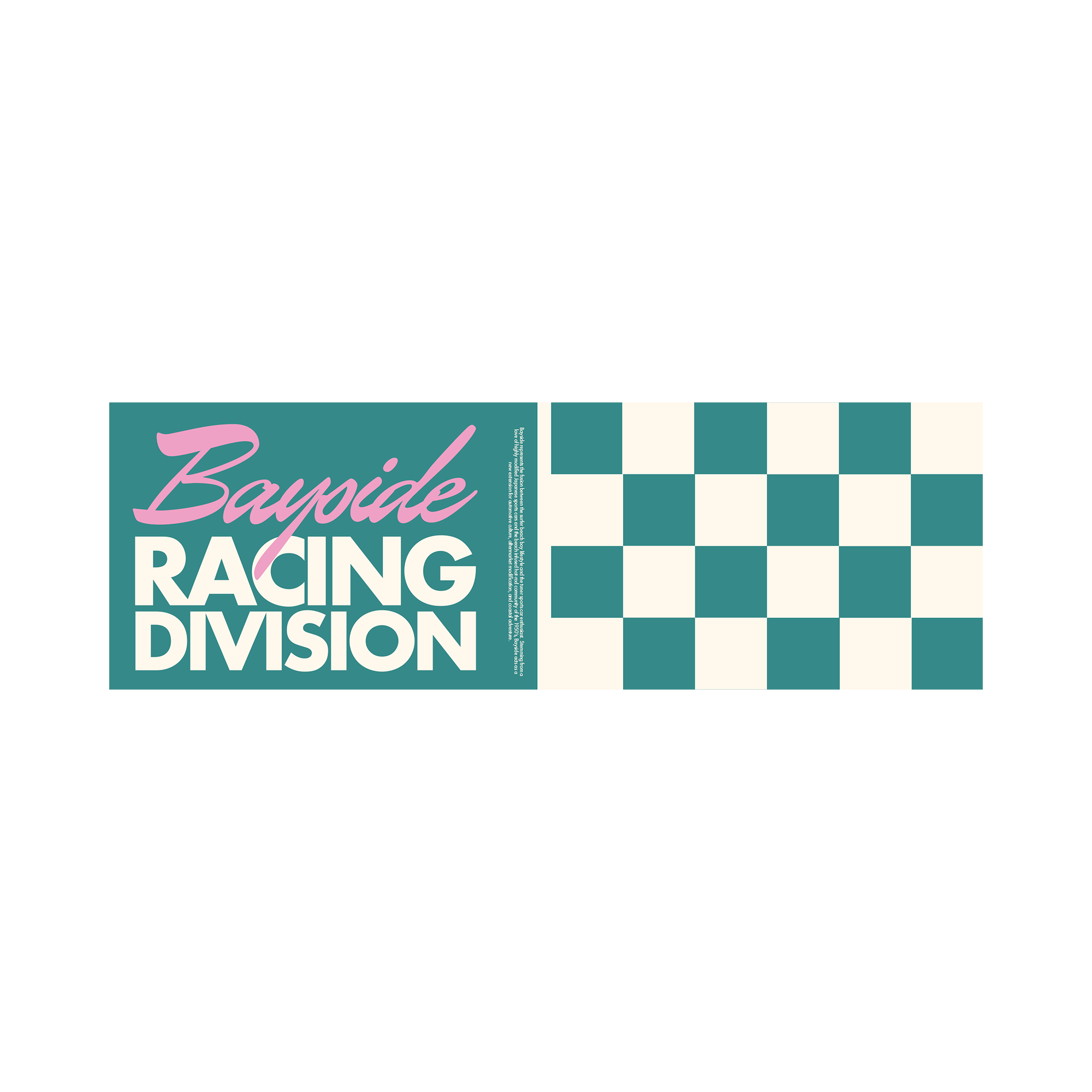 Bayside Racing Division Sticker