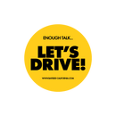 Let's Drive! Sticker