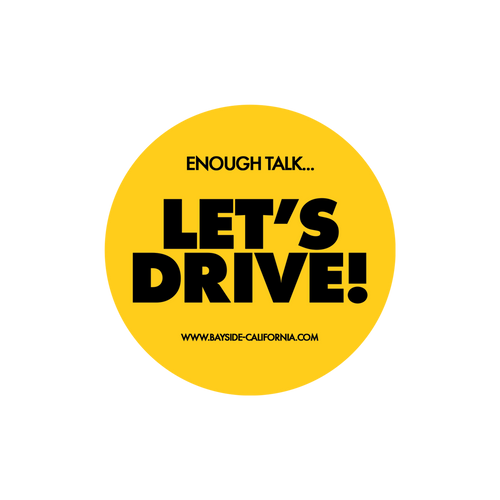 Let's Drive! Sticker