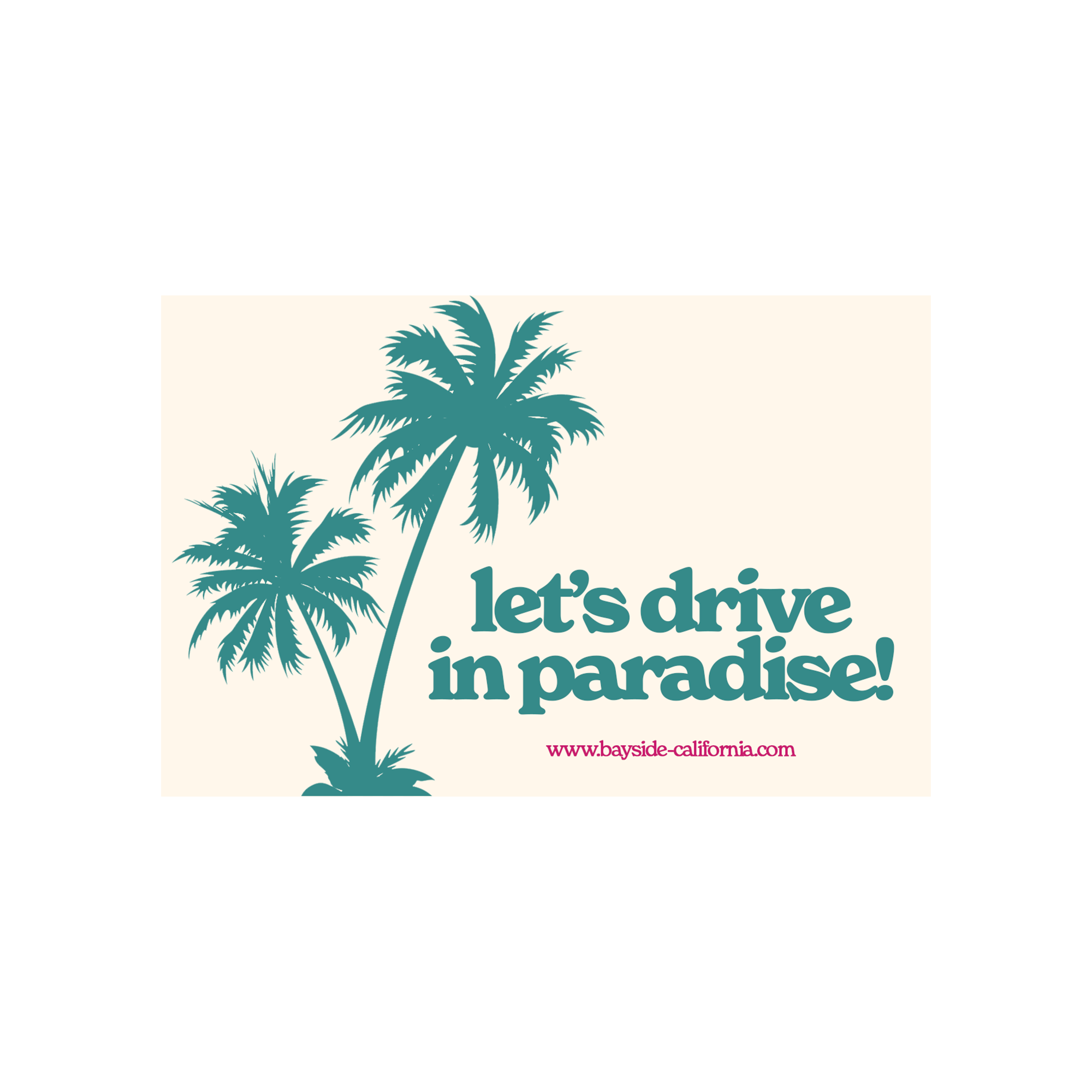 Paradise Palms Sticker