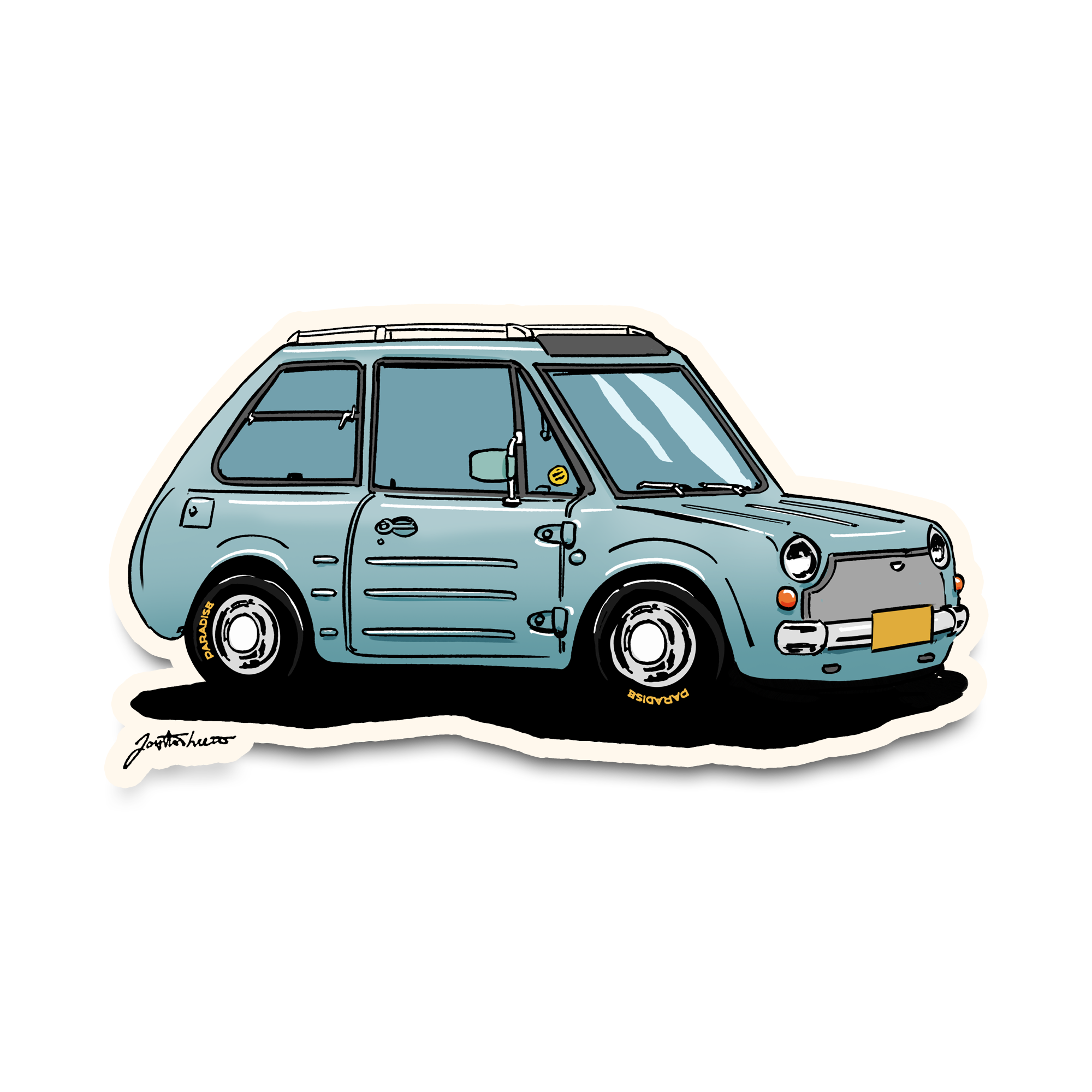 Mr.Pao Die-Cut Sticker