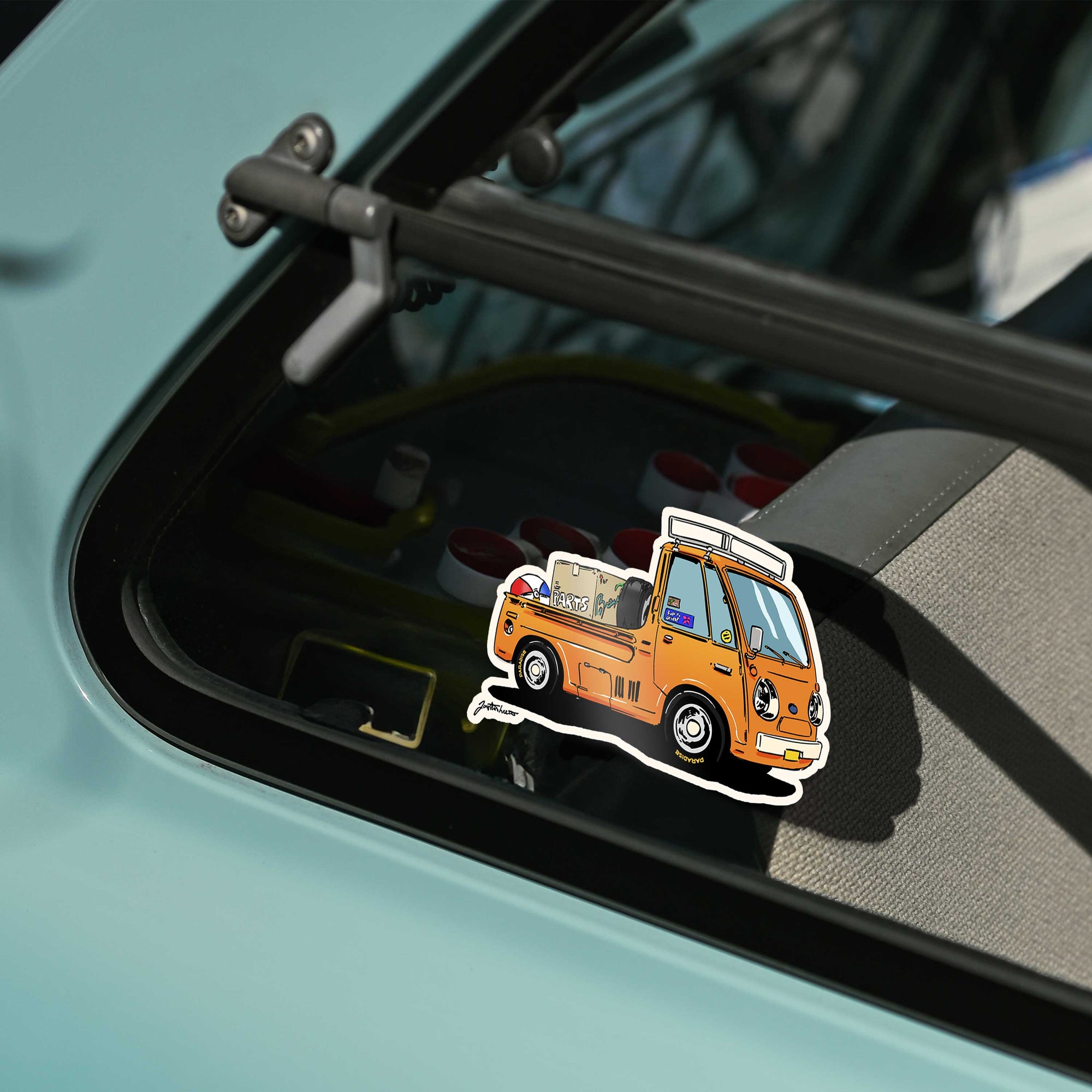 Portercab Die-Cut Sticker
