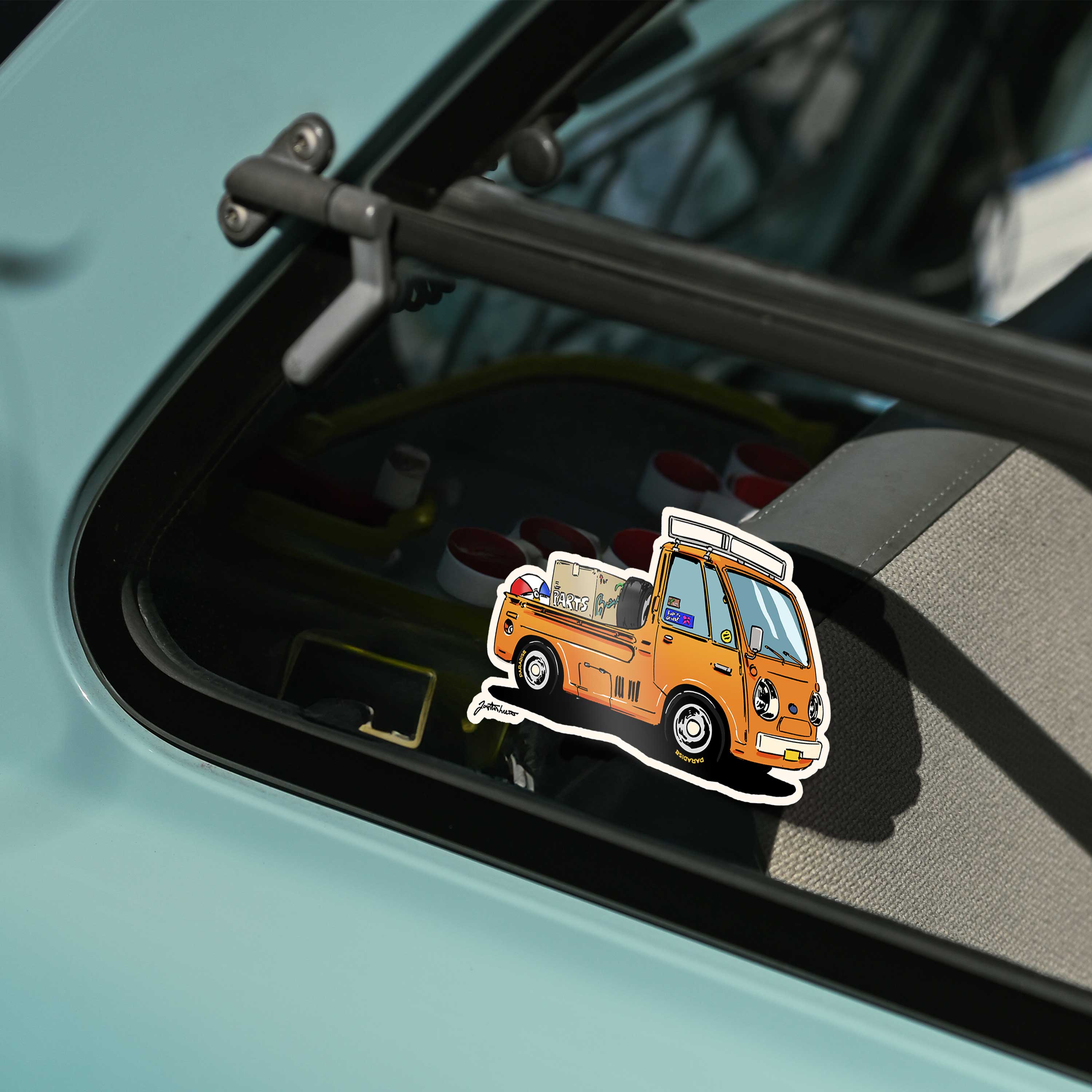 Portercab Die-Cut Sticker