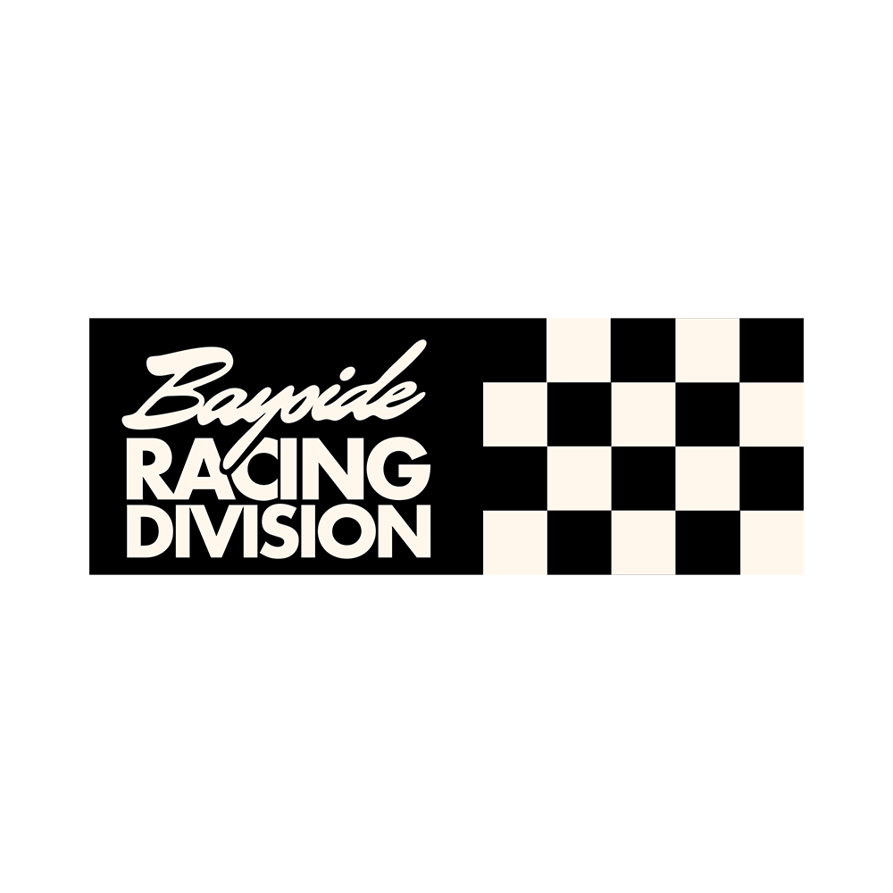 Bayside Racing Division Checkered Sticker
