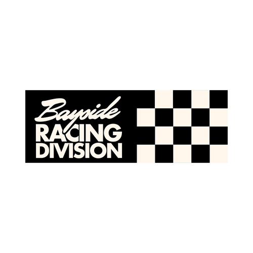 Bayside Racing Division Checkered Sticker