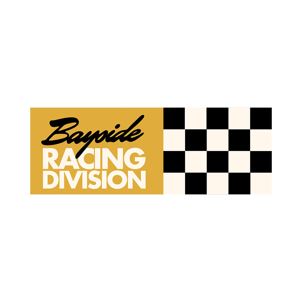 Bayside Racing Division Checkered Sticker