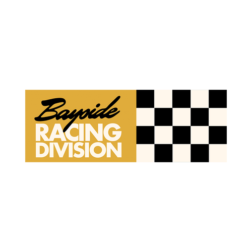 Bayside Racing Division Checkered Sticker