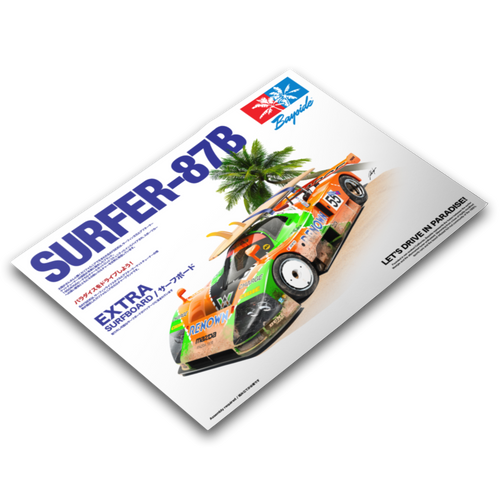 Surfer-87B Model Kit Poster